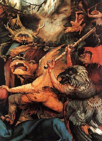 The Temptation of St Anthony, Matthias Grunewald